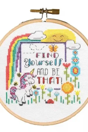Find Yourself Cross Stitch Kit By Leisure Arts Exclusive Offer