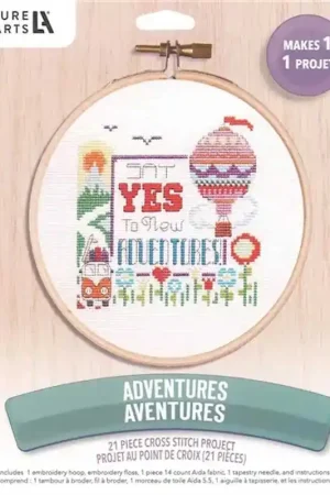 Adventure Cross Stitch Kit By Leisure Arts Must Have