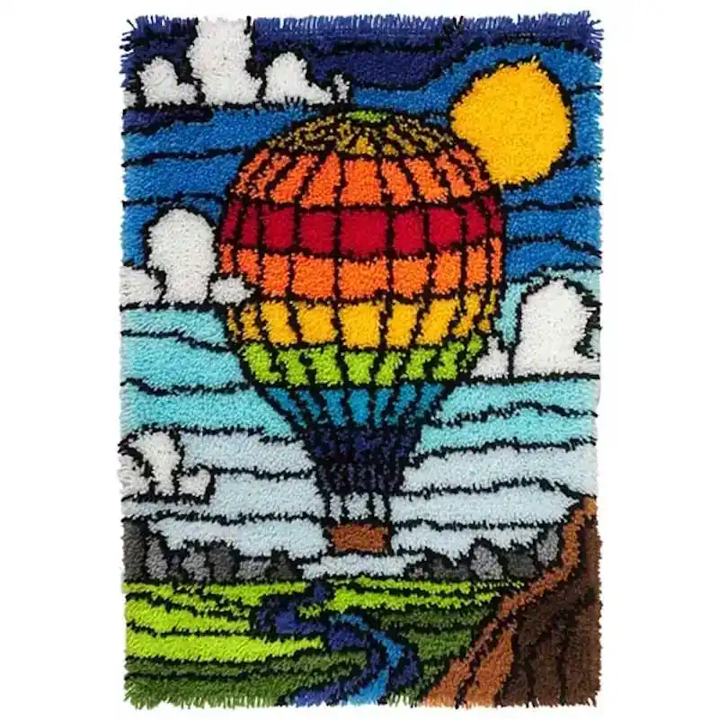 Hot Air Balloon Latch Hook Kit By Leisure Arts Get Yours