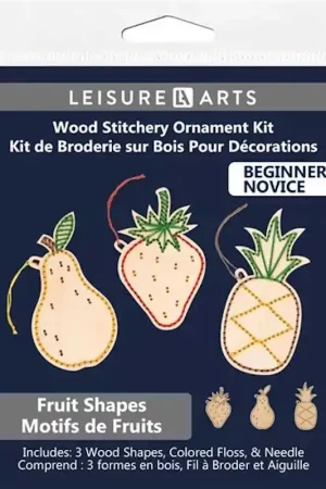 Today Only Fruit Wood Stitchery Kit By Leisure Arts