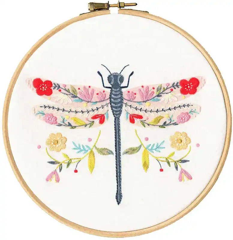 Dragonfly Embroidery Kit By Bothy Threads Factory Price
