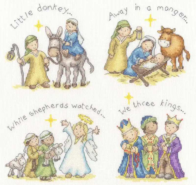 Money Back Guarantee Little Donkey Cross Stitch Kit By Bothy Threads