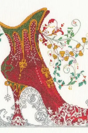 Yuletide Cross Stitch Kit By Bothy Threads Same Day Shipping