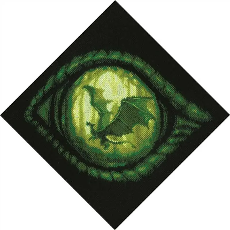 Sale Dragon Eye Cross Stitch Kit By RIOLIS