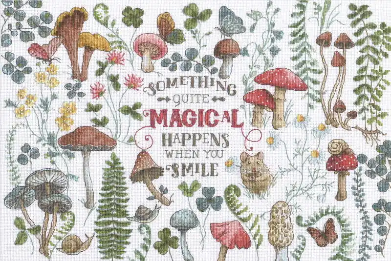 Trending Woodland Magic Cross Stitch Kit by Dimensions