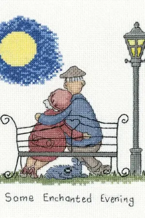 Some Enchanted Evening Cross Stitch Kit by Heritage Crafts Editor’s Pick