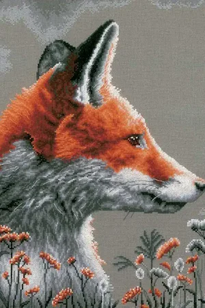 Staring in the Night Cross Stitch Kit By Lanarte Final Sale