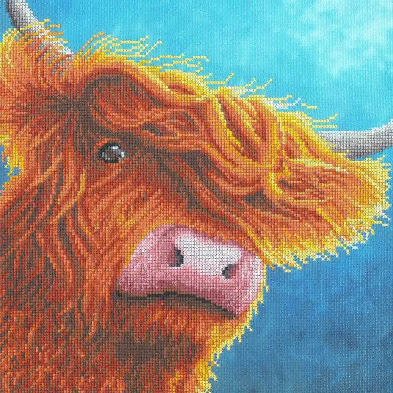 Highlander Cross Stitch Kit By Bothy Threads Sale