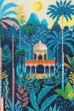 Hot Deal India Dreams Cross Stitch Kit by Heritage Crafts