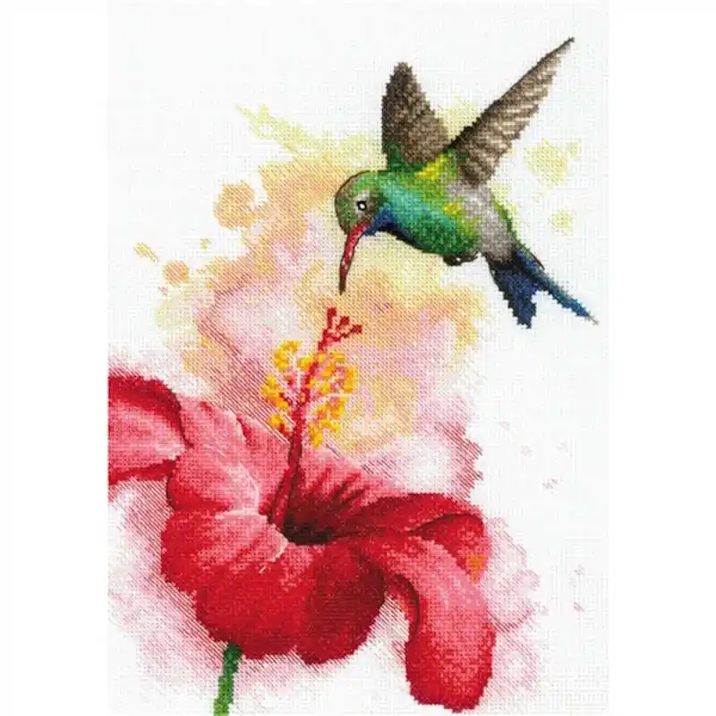 Hummingbird Cross Stitch Kit By RIOLIS In Demand