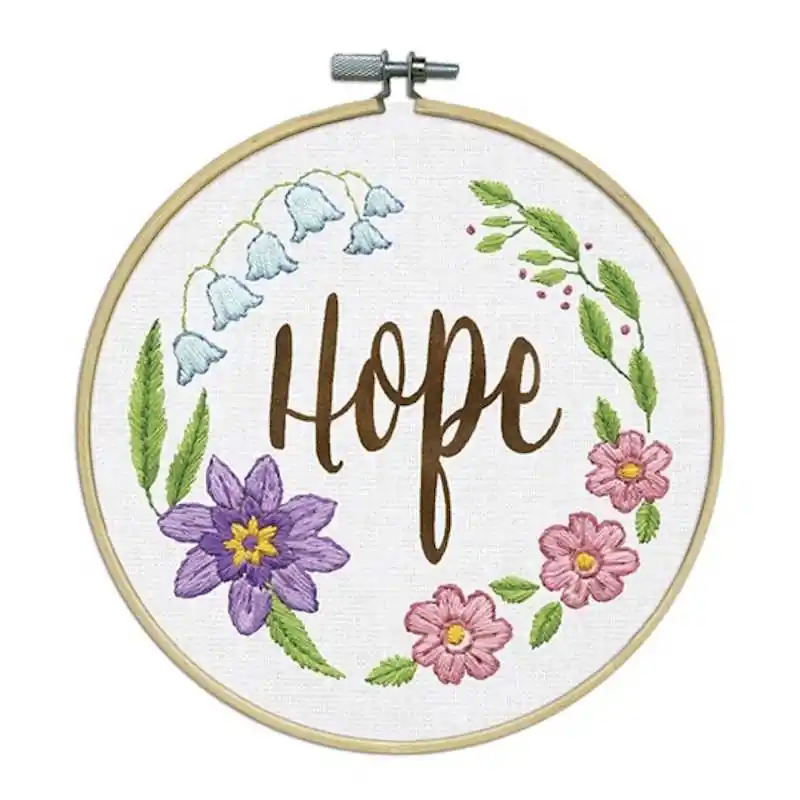 High Quality Hope Embroidery Kit by Design Works