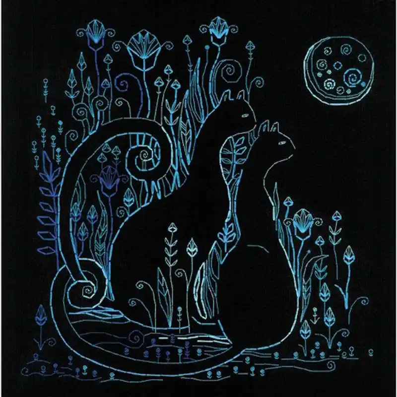 Moonlight Embroidery Kit By RIOLIS Luxury