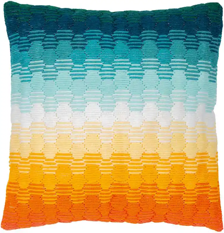 Degrade Long Stitch Cushion Kit By Vervaco Cheap