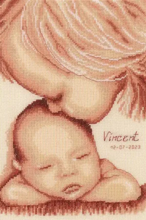 Children's Love Birth Sampler Cross Stitch Kit By Vervaco Editor’s Pick