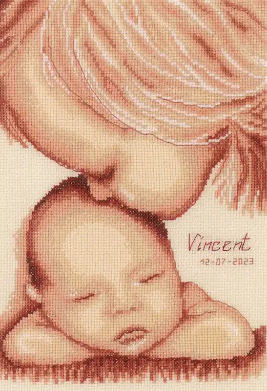 Children's Love Birth Sampler Cross Stitch Kit By Vervaco Editor’s Pick
