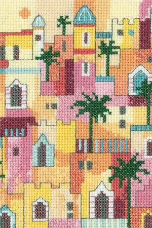 Luxury Impressions of Morocco Cross Stitch Kit by Heritage Crafts
