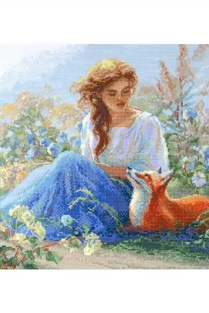 Top Rated Mother Nature Meadow Cross Stitch Kit By Aine