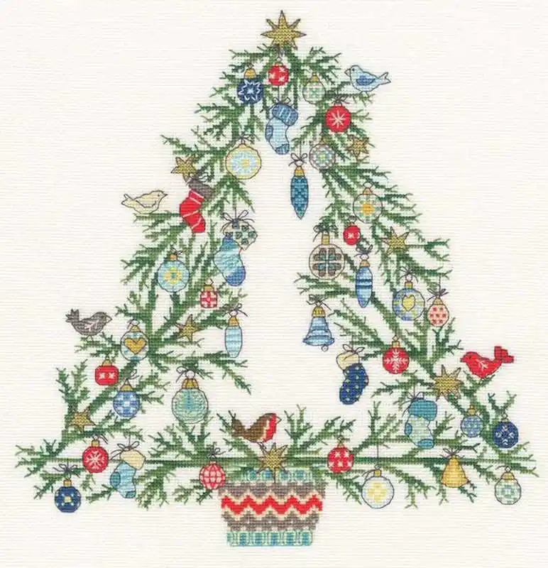 Bargain Tree of Joy Cross Stitch Kit By Bothy Threads