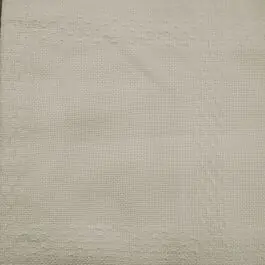 14 Count Palisade Afghan: White - Off Cut - 62 x 164 cm Affordable