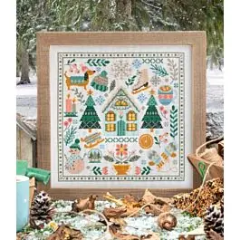 CrossStitcher Project Pack - Issue 430 - Snow Beautiful Genuine
