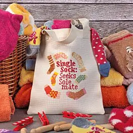 Cross Stitcher Project Pack - Issue 414 - The Perfect Pair - Material Only Secure Checkout