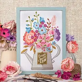 Cross Stitcher Project Pack - Issue 411 - Grown With Love Handmade
