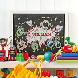 Cross Stitcher Project Pack - Issue 408 - Alien Invasion - Aida Affordable