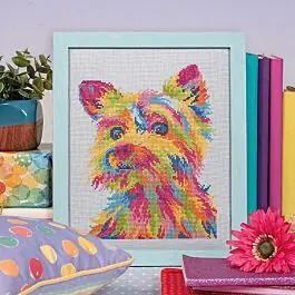 Cross Stitcher Project Pack - Issue 407 - Pawfect Portrait Must Have