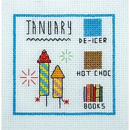 Order Now Cross Stitcher Project Pack - Calendar SAL - Starting in issue 404