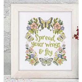 Cross Stitcher Project Pack - Spread Your Wings - Issue 399 Editor’s Pick