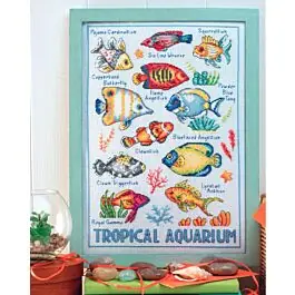Cross Stitcher Project Pack - Totally Tropical - Issue 397 Clearance