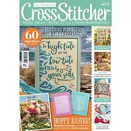 Original Cross Stitcher Magazine issue 394 April 2023