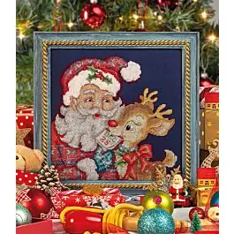 Free Shipping Cross Stitcher Project Pack - issue 389 - Dear Santa