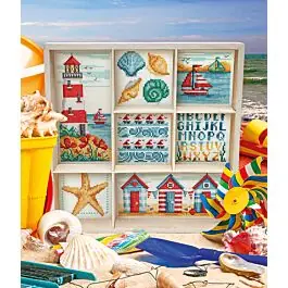 Cross Stitcher Project Pack - issue 386 - Beachcomber Collection Editor’s Pick