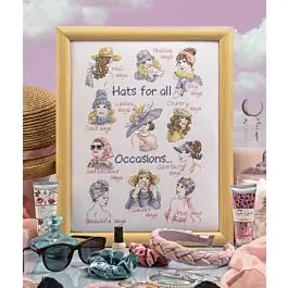 Cross Stitcher Project Pack - issue 385 - The Hat Fits While Supplies Last