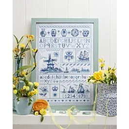 Place Order Cross Stitcher Project Pack - issue 381 - Delft Delights