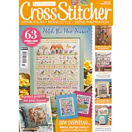 Worldwide Shipping Cross Stitcher Magazine issue 367 March 2021