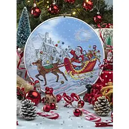 Editor’s Pick Cross Stitcher Project Pack - Santa's in Town XST377