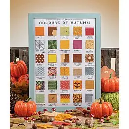 Cross Stitcher Project Pack - Autumn Swatch - XST376 Holiday Sale