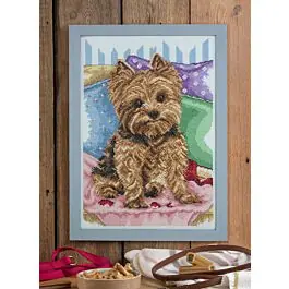 Don’t Miss Out Cross Stitcher Project Pack - Yorkshire Terrier - XST374