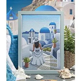 Cross Stitcher Project Pack - Santorini Dreams - XST371 Limited Edition