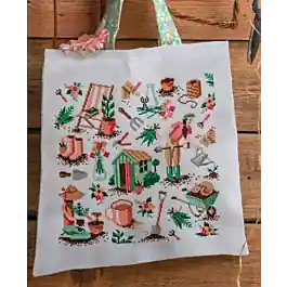 Secure Checkout Cross Stitcher Project Pack - Grow Bag 28ct Evenweave - XST368