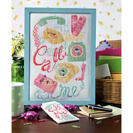 Original Cross Stitcher Project Pack - Keep In Touch - XST358