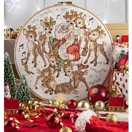 Don’t Miss Out Cross Stitcher Project Pack - Making His List - XST351