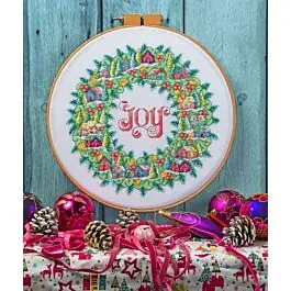 Editor’s Pick Cross Stitcher Project Pack - Christmas Wreath XST337