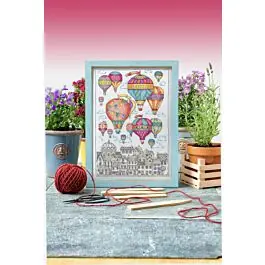 Cross Stitcher Project Pack - Hot Air Balloons Hot Picks