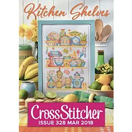 New Release Cross Stitcher Project Pack - Kitchen Shelves Issue 328
