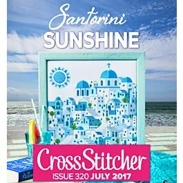 Fast Shipping Cross Stitcher Project Pack - Santorini Sunshine Issue 320
