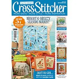 Cross Stitcher Magazine Issue 374 - September 2021 Bargain