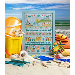 Cross Stitcher Project Pack - Sea View - XST358 Brand New